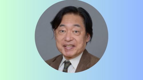 poster for event, photo of Professor Tatsumi, event title, time, date, location 